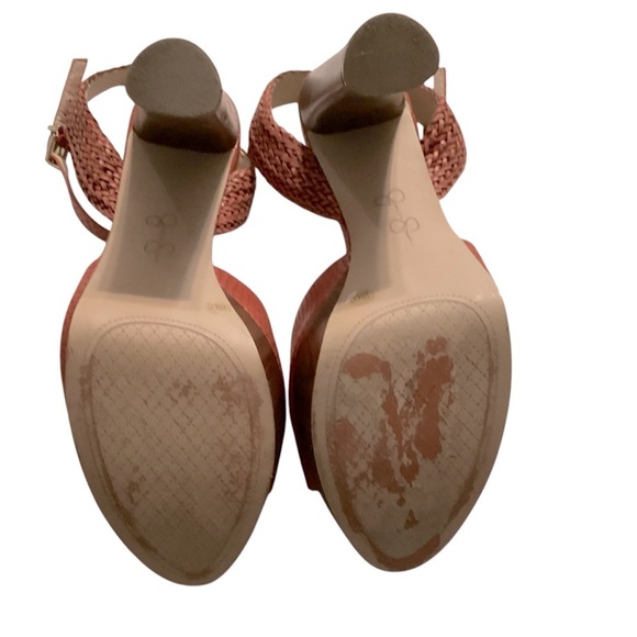 Jessica Simpson vintage 70” style heels size 10 - Picture 5 of 8